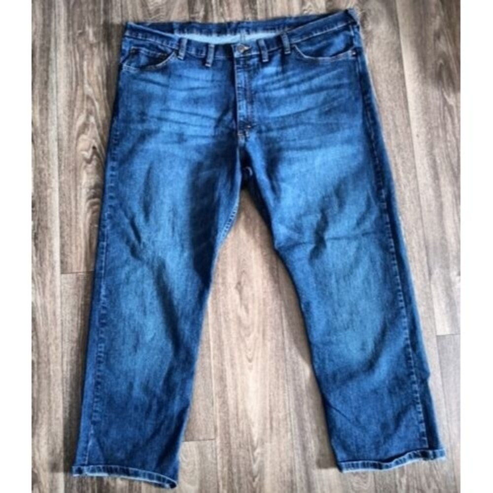Wrangler Jeans Mens Size 44x30 Blue Denim Boot Cut Regular Fit  Medium Wash